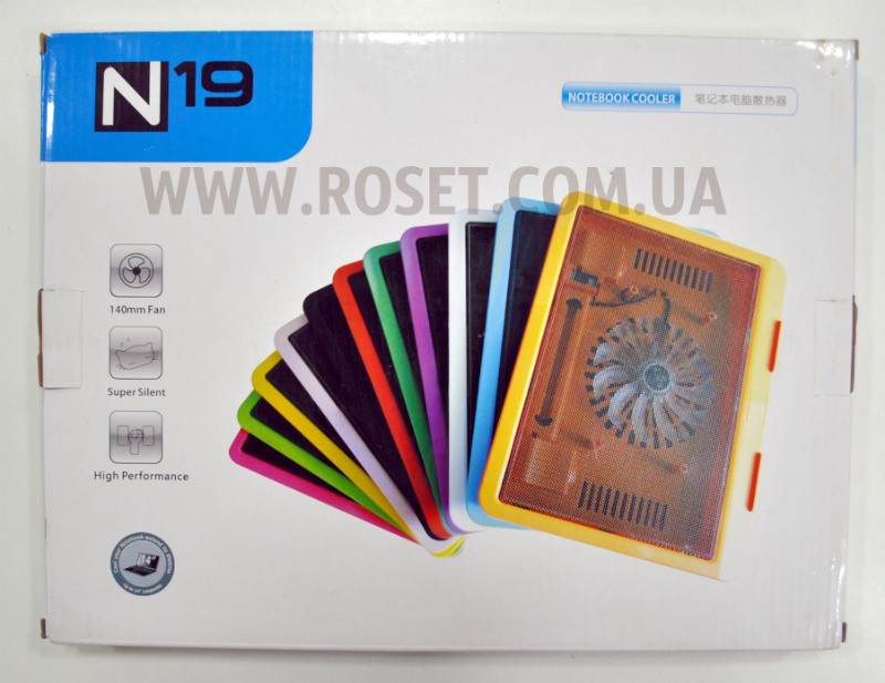 Охолоджуюча підставка для ноутбука - Notebool Coller N19