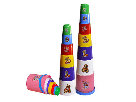 Дитяча пірамідка "Пасочки" 2049 Технок, фото 1