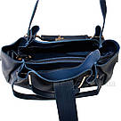 Сумка жіноча Fashion 2 в 1 темно-синя 401609Db, фото 4