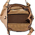 Сумка жіноча Fashion 2 в 1 коричнева 408017K, фото 3