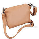 Сумка жіноча Fashion 2 в 1 коричнева 408017K, фото 4