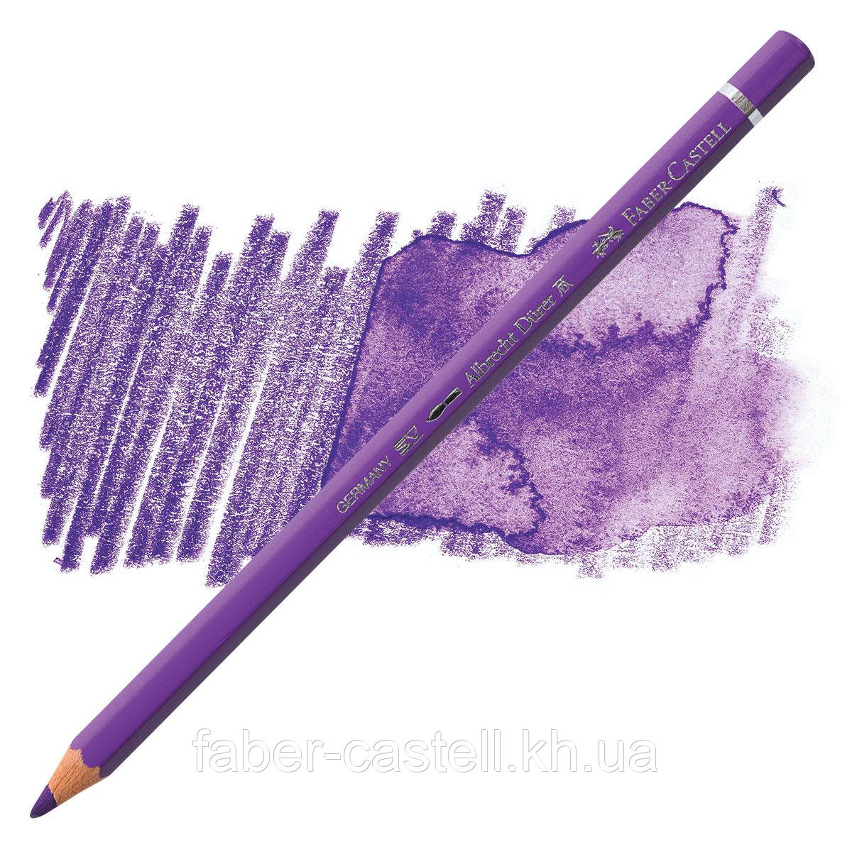 Олівець акварельний кольоровий Faber-Castell Albrecht Dürer колір фіолетовий ( Violet ) № 138, 117638