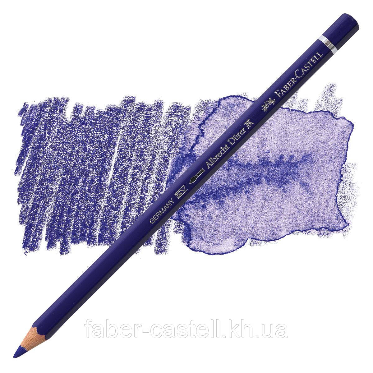 Олівець акварельний кольоровий Faber-Castell Albrecht Dürer колір синій фаянс ( Delft Blue ) № 141, 117641