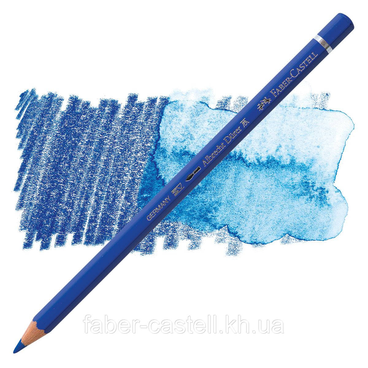 Олівець акварельний кольоровий Faber-Castell Albrecht Дюрера кобальтова синь ( Cobalt Blue ) № 143, 117643