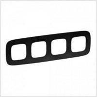 Рамка на 4 поста Legrand Valena Allure Чорний 754404