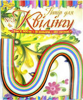 Папір для квілінгу №3 3мм*420мм 12 кольорів Рюкзачок