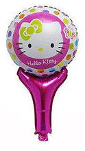 Кулька повітряна фольгована з ручкою в стилі "Кетті" 50*30 см.