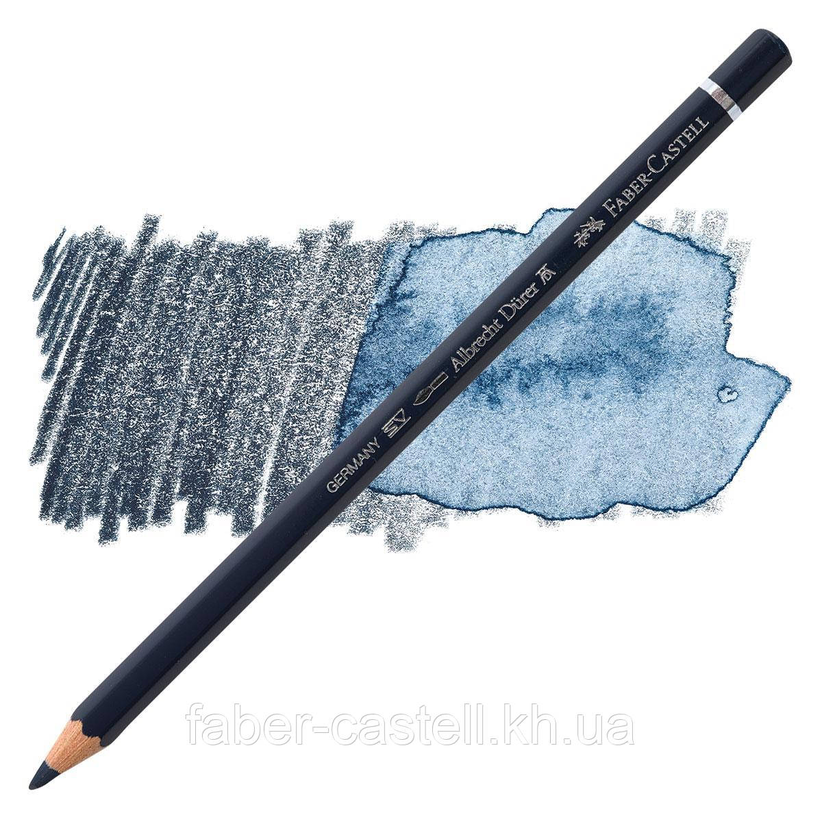 Олівець акварельний кольоровий Faber-Castell Albrecht Dürer колір темний індіго (Dark Indigo) № 157, 117657