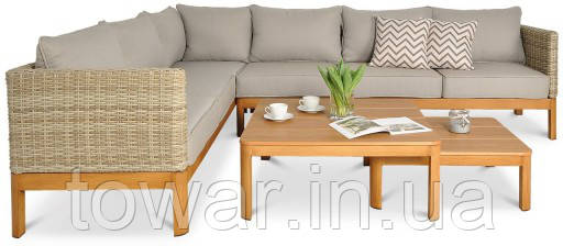 Мебель для сада TECHNORATTAN Угловой диван MILLA - фото 2 - id-p702604075