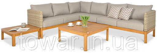 Мебель для сада TECHNORATTAN Угловой диван MILLA - фото 3 - id-p702604075