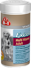 Мультивітамінний комплекс 8in1 для дорослих собак Excel Multi Vit-Adult таблетки 70 шт.