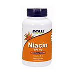 Здоров'я серцево-судинної NOW Foods Niacin 500mg 100 caps