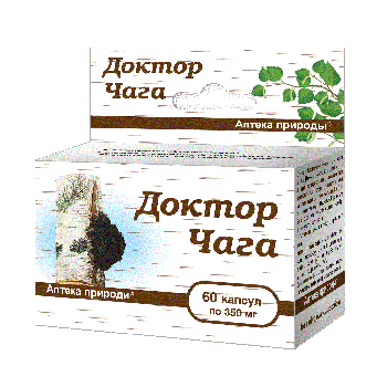 Доктор Чага, капс No60-Натуральні препарати онкопротекторної дії