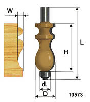Кромочная Фреза фігурна ф22.2х41, хв.12мм (арт.10573)