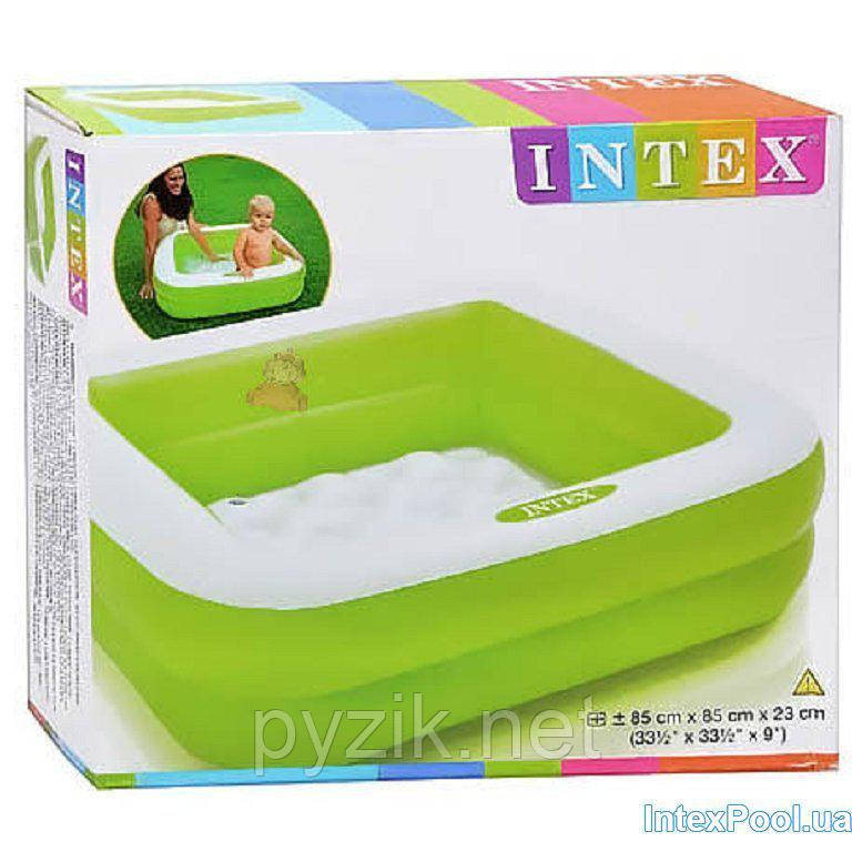 Детский надувной бассейн Intex, 85 х 85 х 23 см - фото 5 - id-p702736137