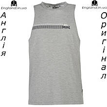 Майка Lonsdale чоловіча сіра для тренувань спортивна