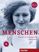 Menschen A1.1 Arbeitsbuch mit Audio-CDs / Тетрадь по немецкому языку с CD диском