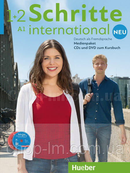 Schritte international Neu 1+2 Medienpaket (AudioCDs + 1 DVD zum KB) повний медіапакет, фільми та слайд-шоу