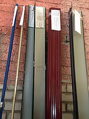 Кут внутрішній, куточок для профнастил, металевий внутрішній, куточки з оцинкування