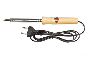 Паяльник 100 ватів із дерев'яною ручкою Extools WD-100W, 220V 