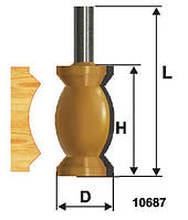 Кромочная Фреза фігурна ф32х57, хв.12мм (арт.10687)