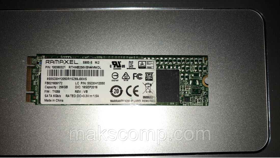 RAMAXEL SSD 256GB S900-S m2