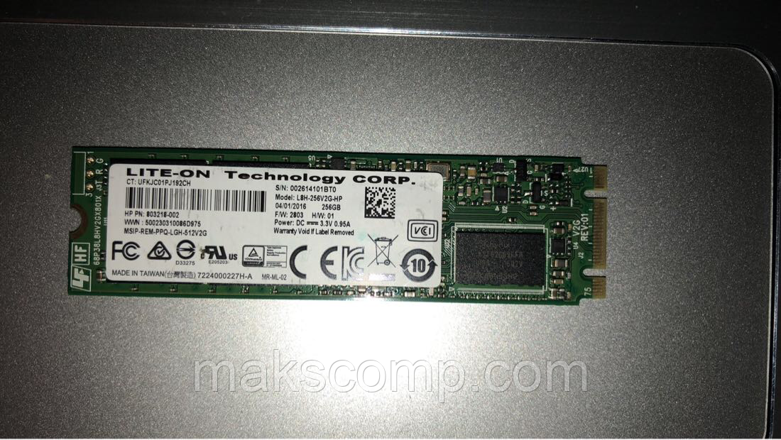 LITE-ON SSD 256GB m2(L8H-256V2G-HP), фото 1