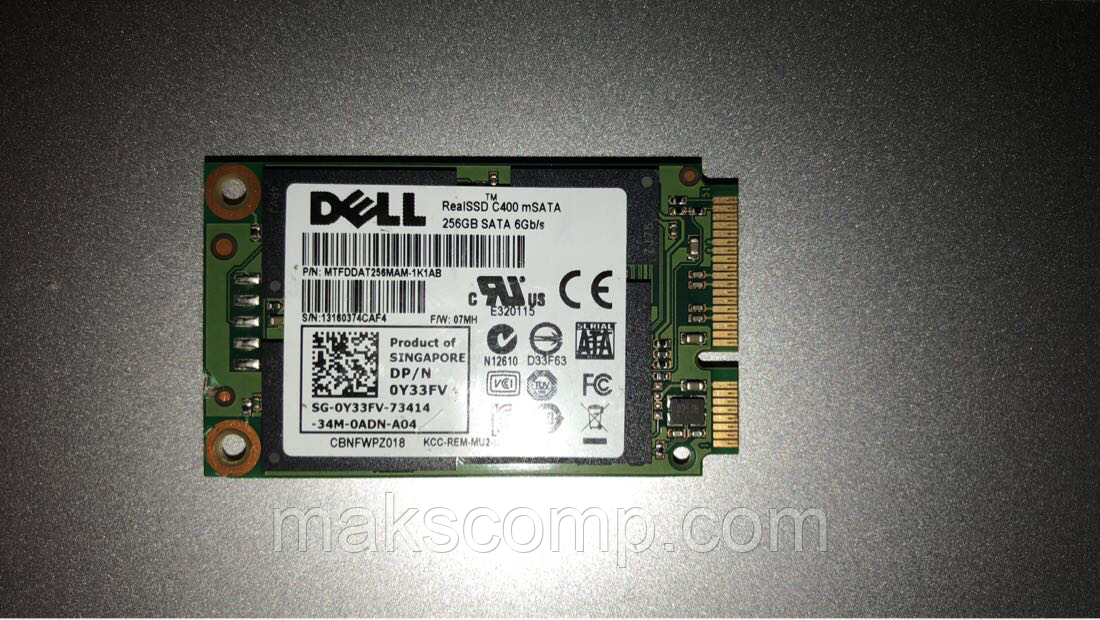 RealSSD C400 mSATA 256GB, фото 1