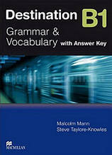 Destination B1 Grammar & Vocabulary Pre Intermediate Student Book with Key (учбовник по граматиці з уголосами)