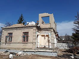 Демонтаж кирпичного дома в Приднепровске  10