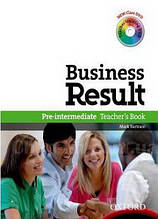 Business Result Pre-Intermediate teacher's Book Pack