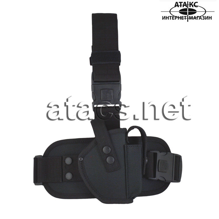 Кобура на стегнах з платформою для Форт-17, чорна