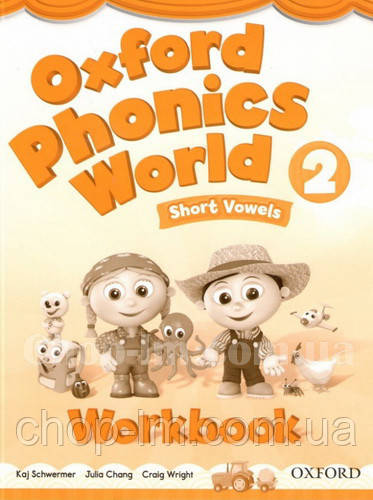 Oxford Phonics World 2 Short Vowels Workbook / Робочий зошит