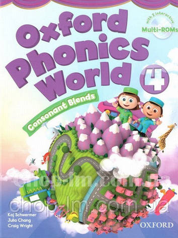 Oxford Phonics World 4 Consonant Blends student's Book with MultiROM / Підручник з диском, фото 2