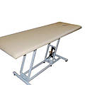 Стаціонарний масажний стіл з механічною гвинтовий регулюванням висоти
