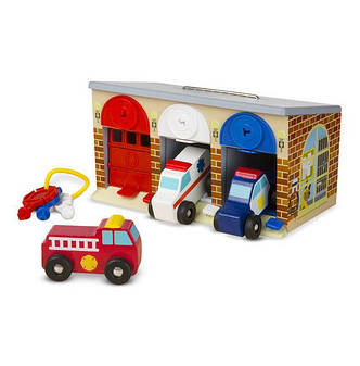 Гараж рятувальних машин Melissa&Doug, фото 1