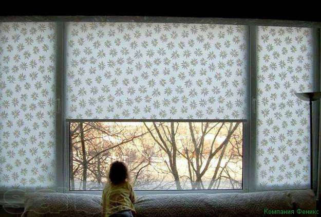 Ролеты тканевые - Рулонная штора с рисунком Саmilla (ID#54081542), цена ...