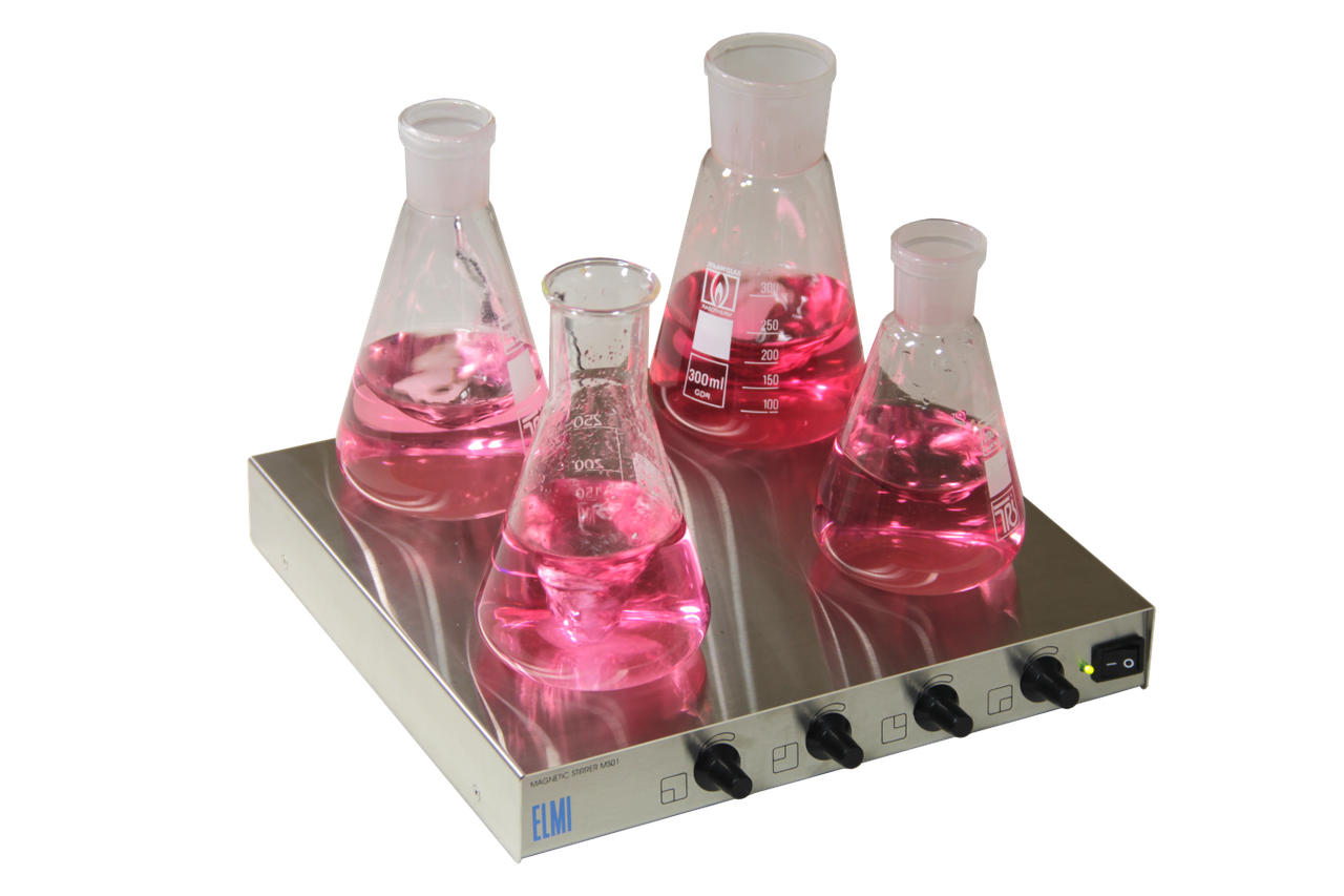 Магнітна мішалка MS-01, 4-місна