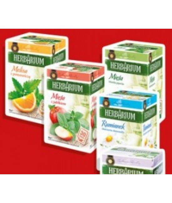 Чай в асортименті Herbarium 20шт