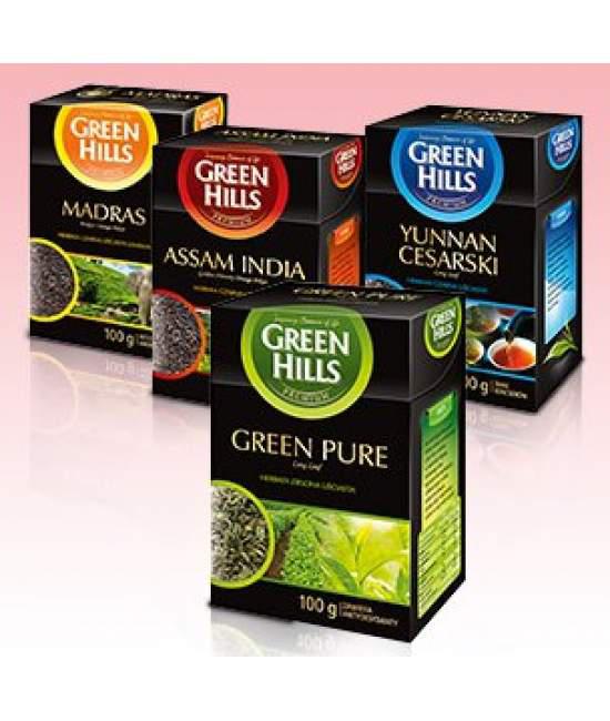 Чай листовий Green hills 100гр