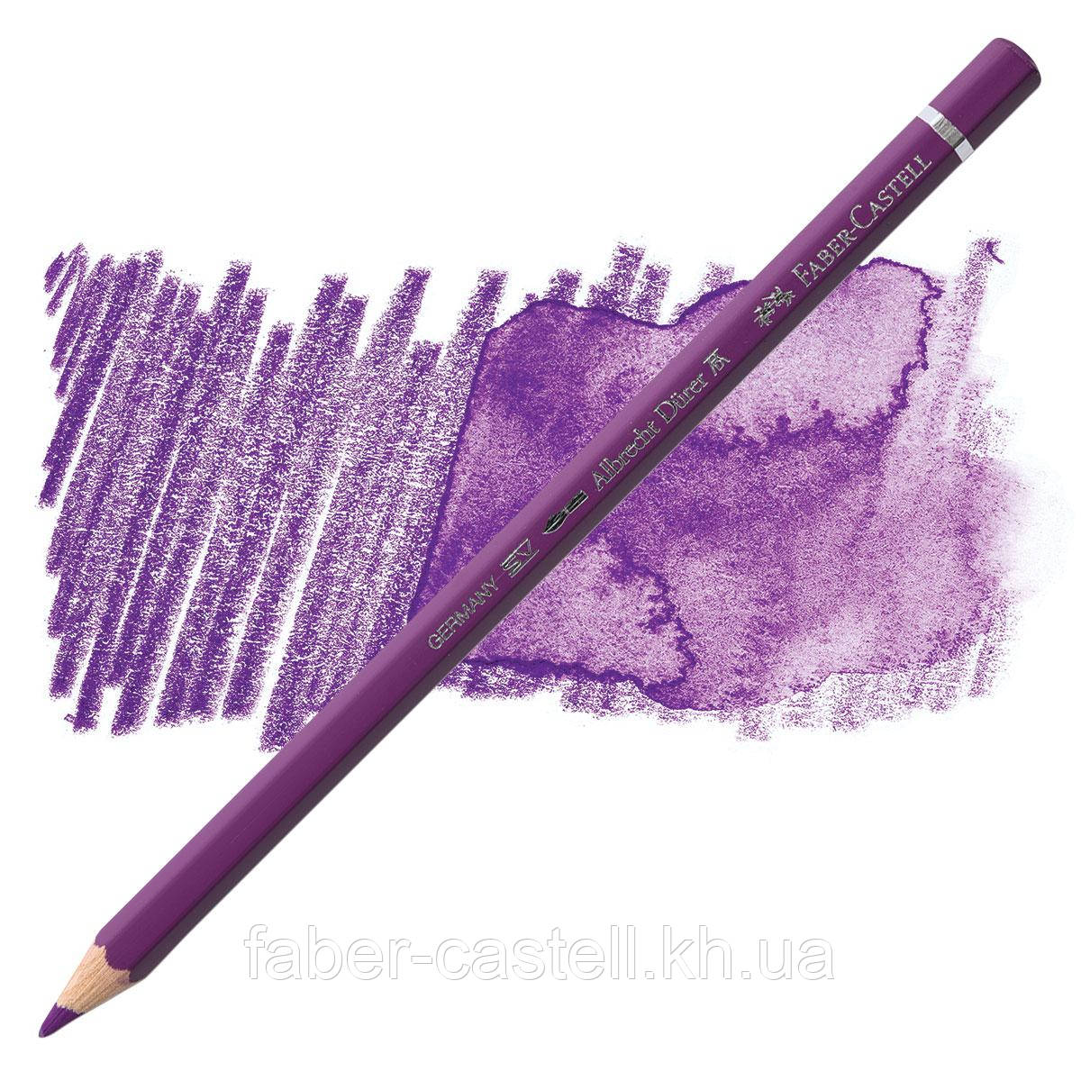 Олівець акварельний кольоровий Faber-Castell A. Dürer колір марганцево-фіолетовий (Manganese Violet) №160, 117660