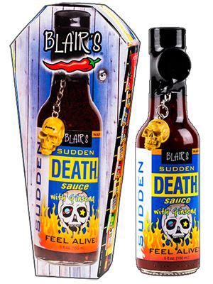 Гострий соус Blair's Sudden Death Sauce with Ginseng 5oz, фото 1