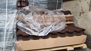 Поставка композитной черепицы на объект