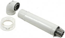 Комплект горизонтального проходу Protherm 60/100, довжина 0,75 м для котлів Рудий