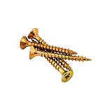 Шуруп універсальний жовтий 3,5х30 (упаковка 500шт.), фото 2