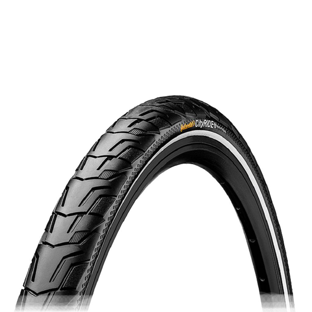 Покришка Continental RIDE City 28"x1.75, Extra Puncture Belt, Reflex, чорний