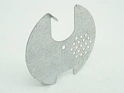 Льотковий загороджувач крулный 80мм оцинкований