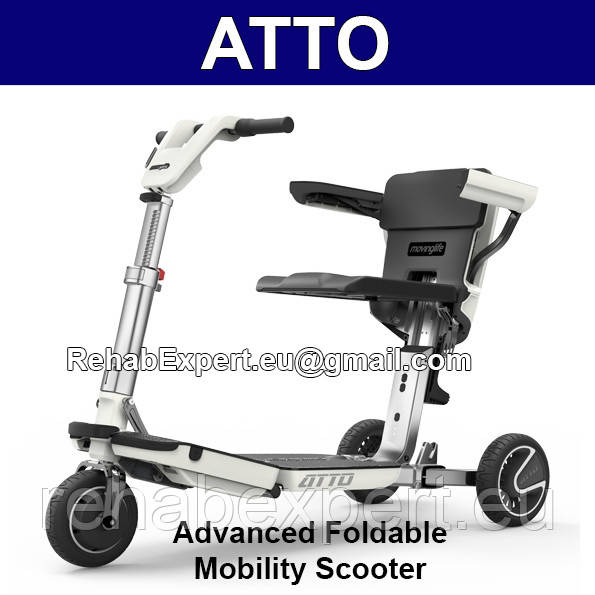 Складаний мобільний електричний скутер MovingLife ATTO Mobility Foldable Electro Scooter