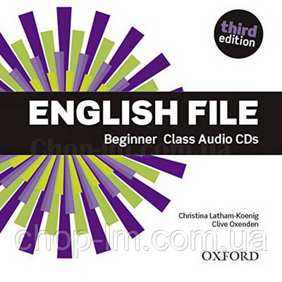 English File Third Edition Beginner Class Audio CDs / Аудио диск к курсу - фото 1 - id-p567114267