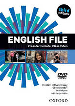 English File Third Edition Pre-Intermediate Class DVD / Відео диск до курсу